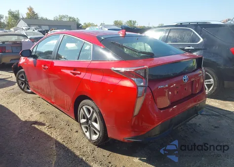2017 Toyota Prius Four Touring из США, поврежденный, VIN JTDKARFU5H3539518